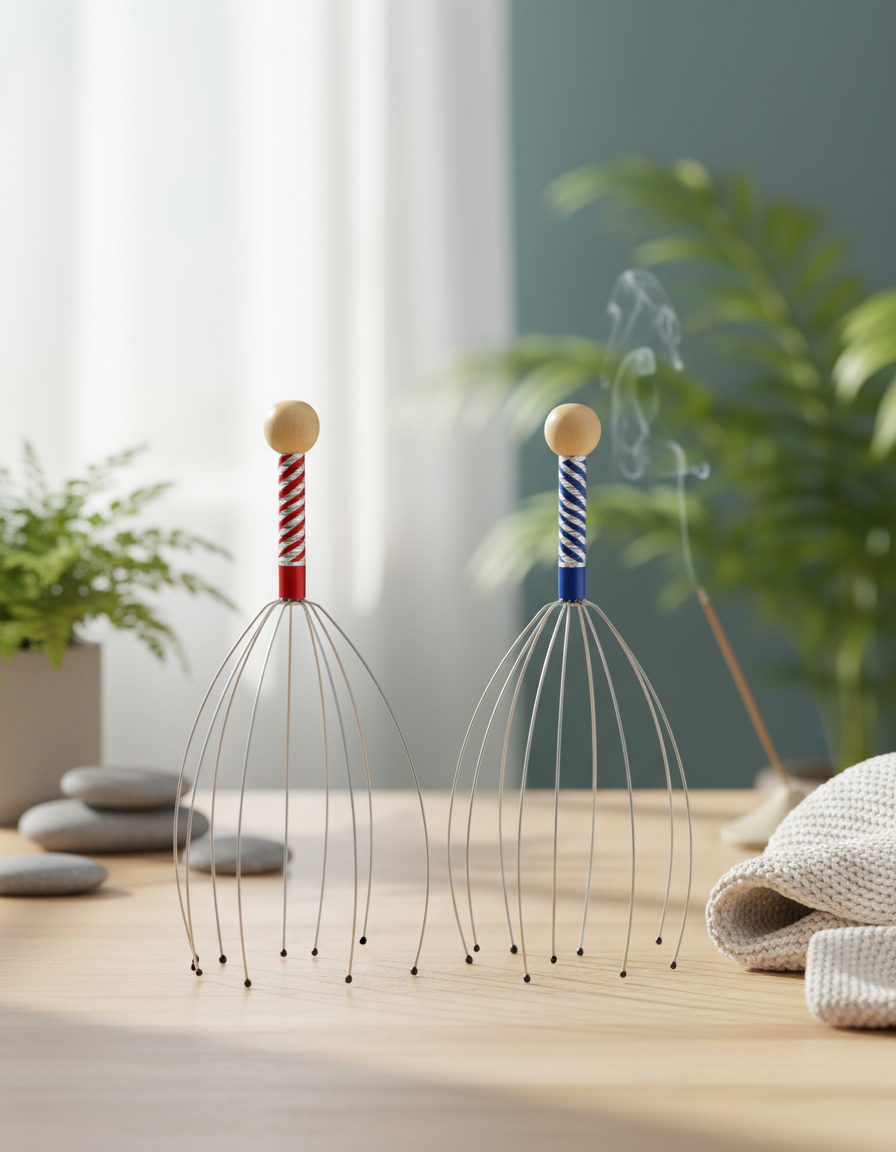 👉 Octopussy Head Massager