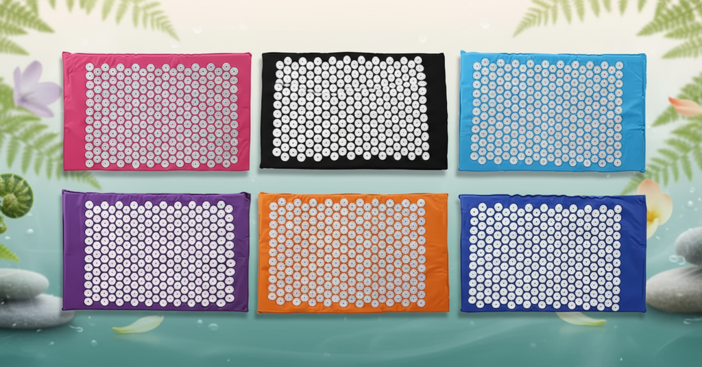 👉Acupressure mat with spikes